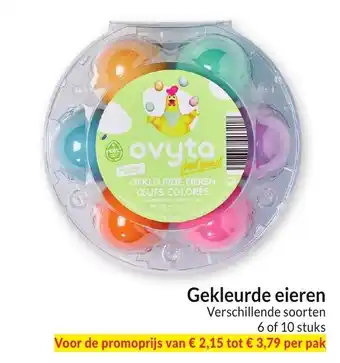 Intermarché Gekleurde eieren aanbieding