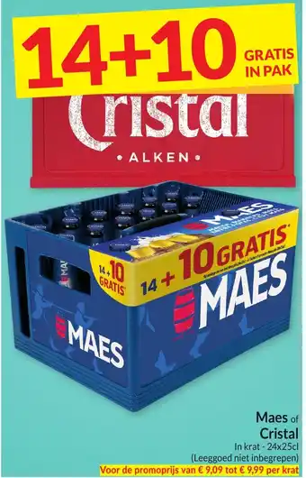 Intermarché Maes of Cristal aanbieding