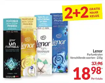 Intermarché Lenor Parfumkralen per 4 stuks aanbieding