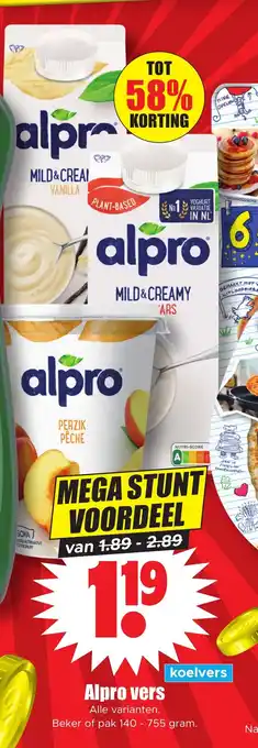Dirk Alpro vers aanbieding