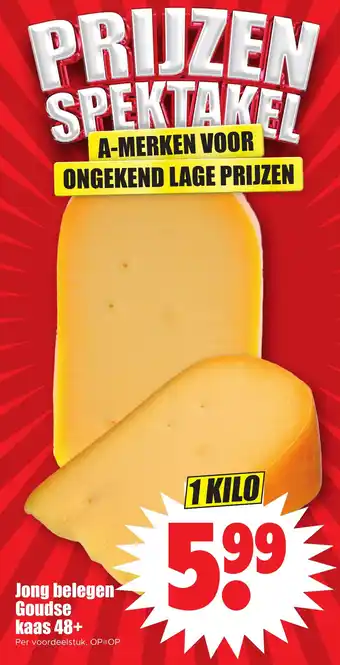 Jong belegen Goudse kaas 48+