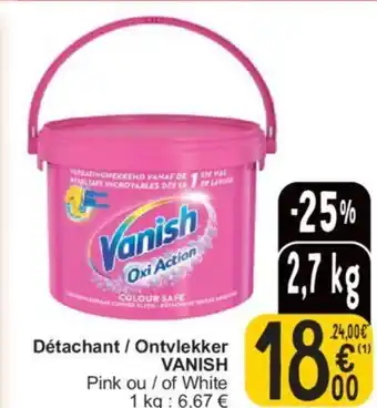 Cora Vanish Ontvlekker 2.7kg aanbieding