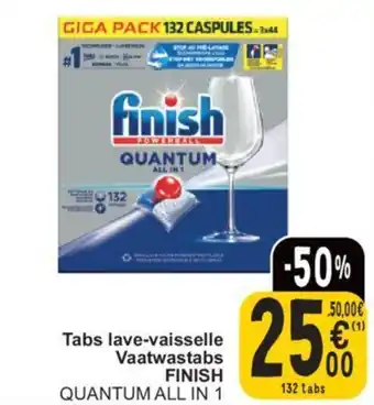 Cora FINISH Vaatwastabs 132 tabs aanbieding