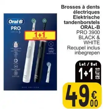 Cora Oral B PRO 3900 Elektrische tandenborstels aanbieding