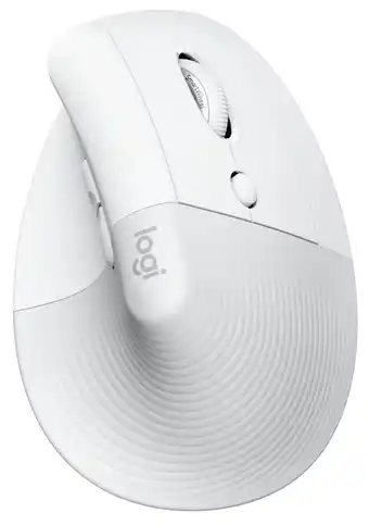 CoolBlue Logitech Lift voor Mac Verticale Ergonomische Muis Wit aanbieding