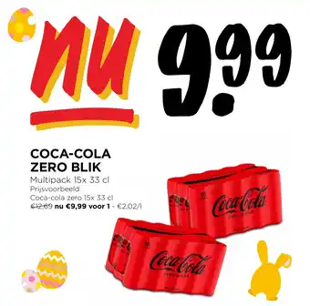 Jumbo COCA-COLA ZERO BLIK  15x 33 aanbieding