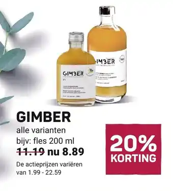 Ekoplaza GIMBER aanbieding