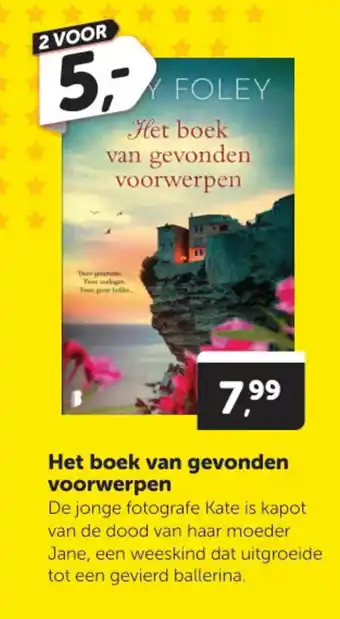 Boekenvoordeel Het boek van gevonden voorwerpen aanbieding