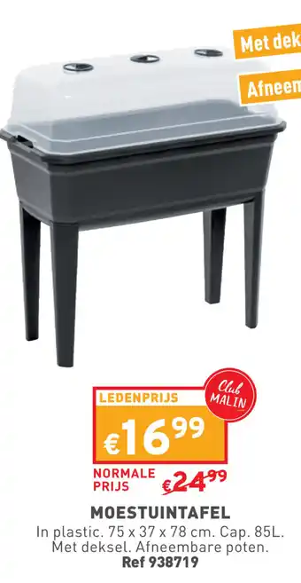 Trafic MOESTUINTAFEL aanbieding