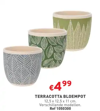 Trafic TERRACOTTA BLOEMPOT aanbieding