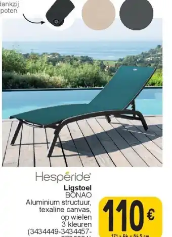 Ligstoel BONAO