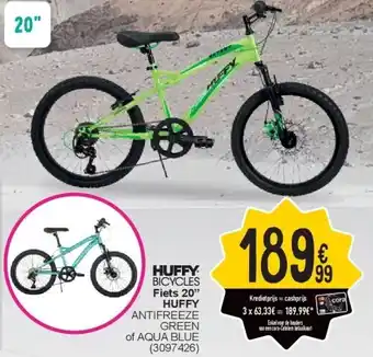 Cora HUFFY ANTIFREEZE GREEN of AQUA BLUE aanbieding