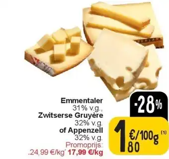 Cora Emmentaler aanbieding