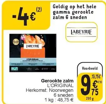 Cora Gerookte zalm aanbieding