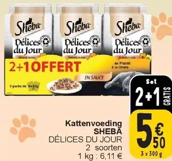 Cora Kattenvoeding SHEBA aanbieding