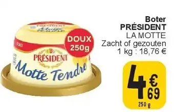 Boter PRÉSIDENT
