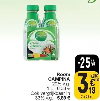 Cora Room CAMPINA aanbieding