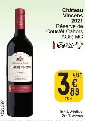 Cora Château Vincens 2021 aanbieding