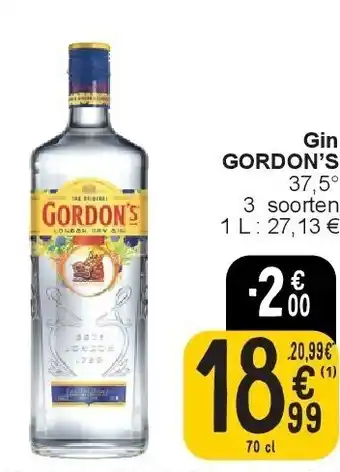 Cora Gin GORDON’S aanbieding