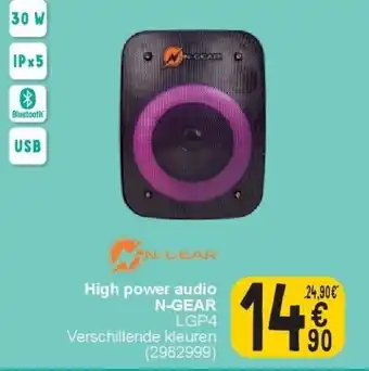 Cora High power audio N-GEAR LGP4 aanbieding