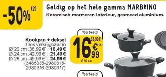 Cora Kookpan + deksel aanbieding