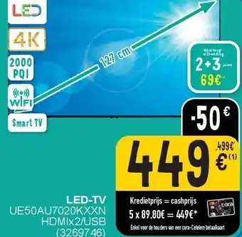 Cora Samsung LED-TV aanbieding