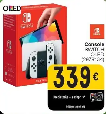 Cora Console SWITCH OLED aanbieding