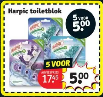 Kruidvat Harpic toiletblok aanbieding