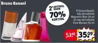 Kruidvat Bruno Banani aanbieding