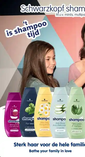 Kruidvat Schwarzkopf shampoo en Conditioner aanbieding