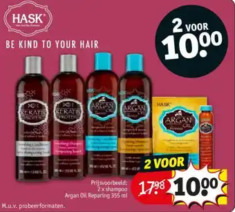 Kruidvat HASK BE KIND TO YOUR HAIR aanbieding