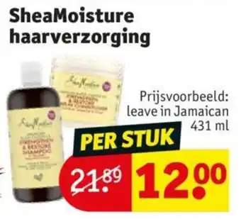 Kruidvat SheaMoisture haarverzorging aanbieding