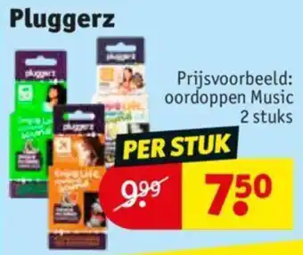 Kruidvat Pluggerz aanbieding