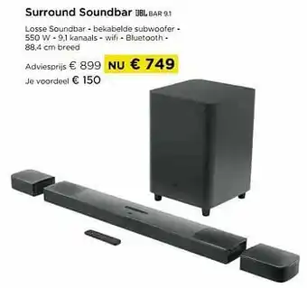 Molecule Surround soundbar jbl bar 9.1 aanbieding