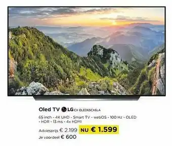 Molecule Oled tv lg cx oled65cx6la aanbieding