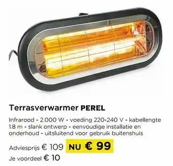 Molecule Terrasverwarmer aanbieding