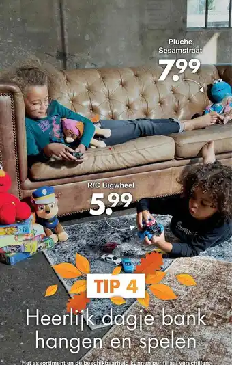 Wibra Pluche Sesamstraat aanbieding