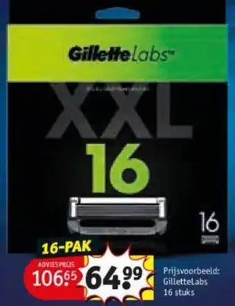 Kruidvat Gillette Labs aanbieding