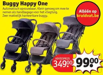 Kruidvat Buggy Happy One aanbieding