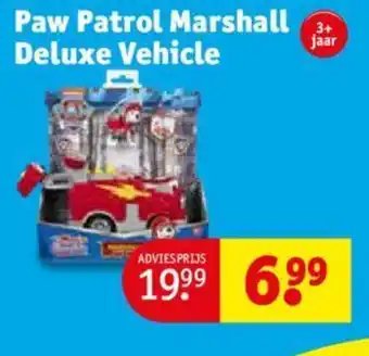 Kruidvat Paw Patrol Marshall Deluxe Vehicle aanbieding