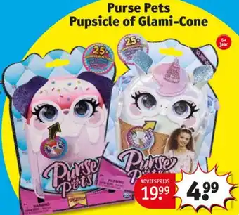 Kruidvat Purse Pets Pupsicle of Glami-Cone aanbieding