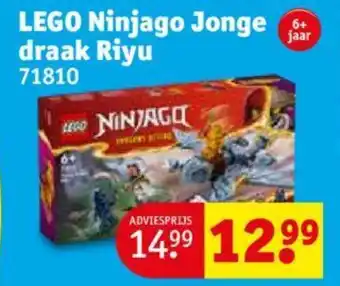 Kruidvat LEGO Ninjago Jonge + draak Riyu aanbieding