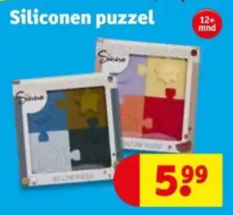 Kruidvat Siliconen puzzel aanbieding