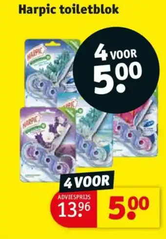 Kruidvat Harpic toiletblok aanbieding