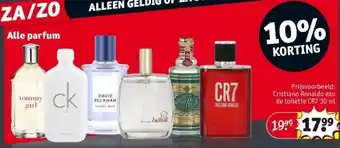 Kruidvat Alle parfum aanbieding