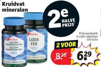 Kruidvat Kruidvat mineralen aanbieding