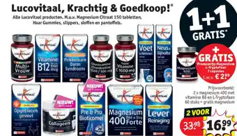 Kruidvat Lucovitaal, Krachtig & Goedkoop! aanbieding