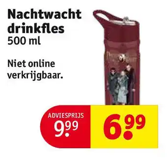 Kruidvat Nachtwacht drinkfles aanbieding