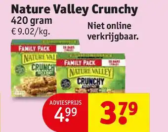 Kruidvat Nature Valley Crunchy aanbieding