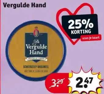 Kruidvat Vergulde Hand aanbieding